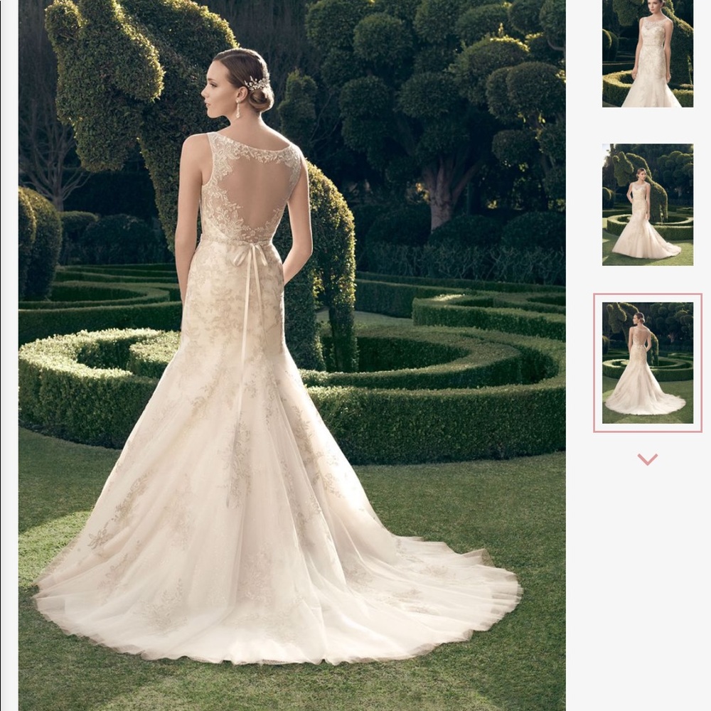 Casablanca wedding gown